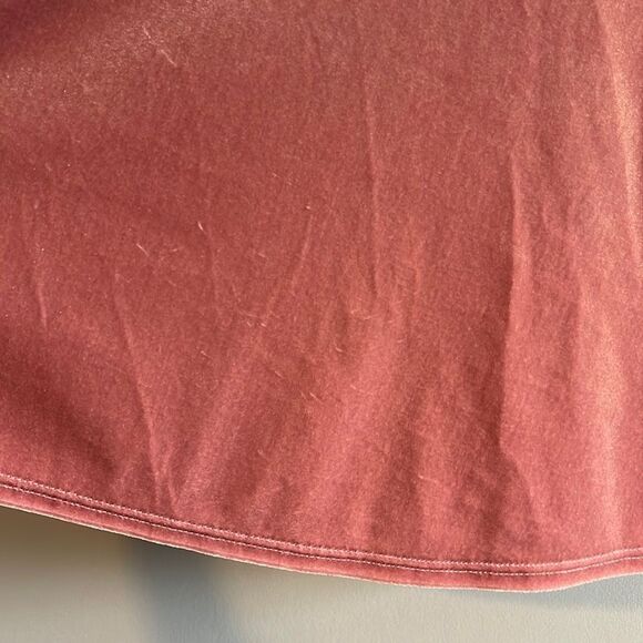 Urban Outfitters Mauve Pink Velvet Spaghetti Strap Mini Dress | SZ XS - Picture 9 of 14